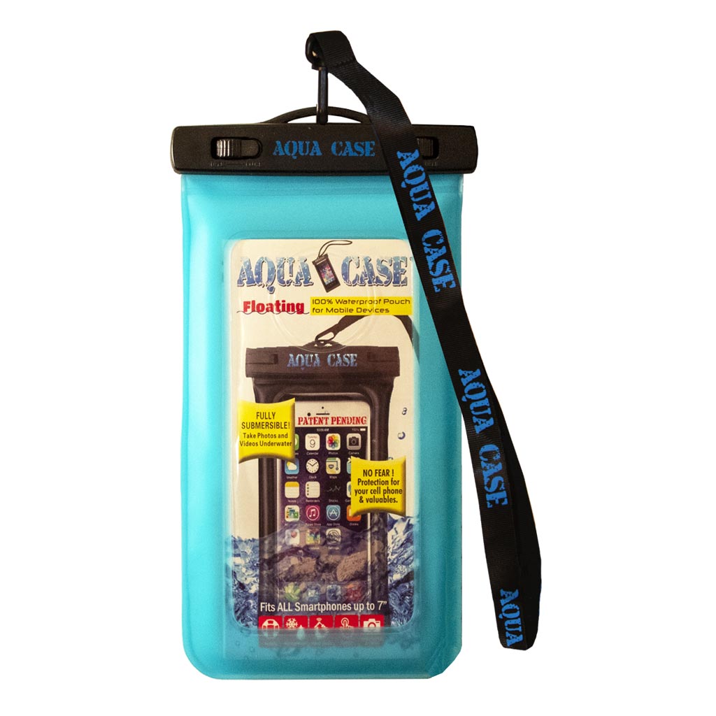 Aqua Case Floating 100% Waterproof Pouch 7"